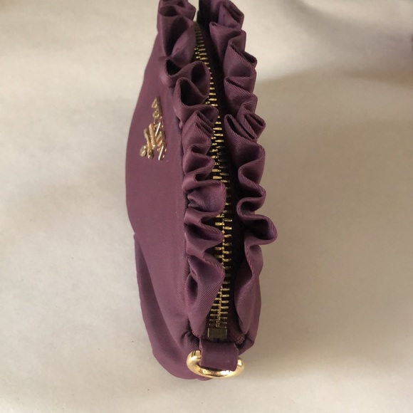 Prada Luxurious Plum Cosmetic Case - Picture 2 of 4